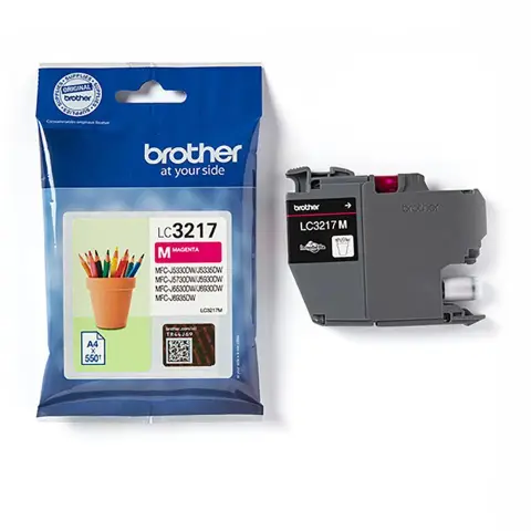 Brother LC3217M - Tusz magenta do Brother MFC-J5330, 5335, 5730, 5830, 5930, 6530, 6535, 6730, 6930, 6935