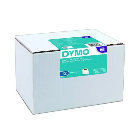 Dymo etykieta do drukarek LW 99014 biała, papierowa, 101mm x 54mm | zestaw 12-4355687