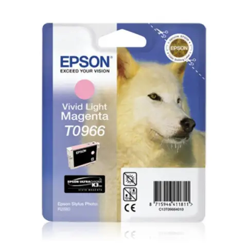 Tusz Epson T0966 Light Magenta do drukarek Epson (Oryginalny) [11.4 ml]
