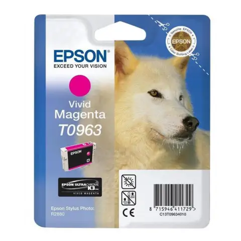 Tusz Epson T0963 Magenta do drukarek Epson (Oryginalny) [11.4 ml]