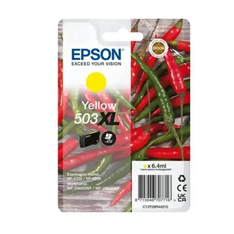 Epson 503XL żółty - Tusz żółty XL do Epson Expression Home XP-5200, XP-5205, WorkForce WF-2960, WF-2965