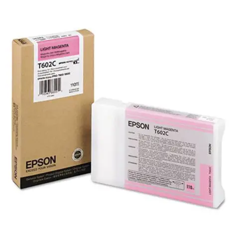 Tusz Epson T603C Light Magenta do drukarek Epson (Oryginalny) [220 ml]