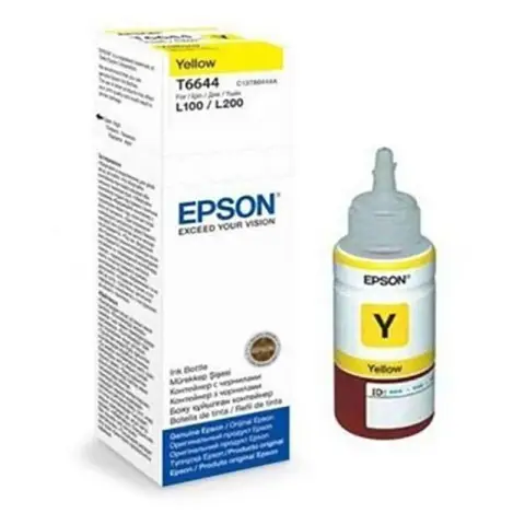 Tusz Epson T6644 Yellow do drukarek (Oryginalny) [70ml]