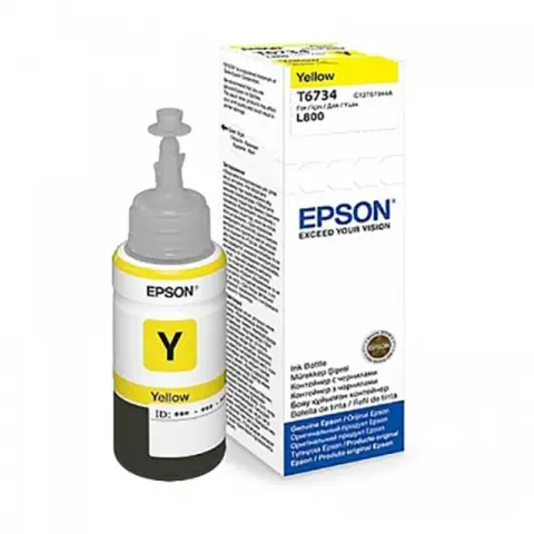 Tusz Epson T6734 Yellow do drukarek (Oryginalny) [70 ml]