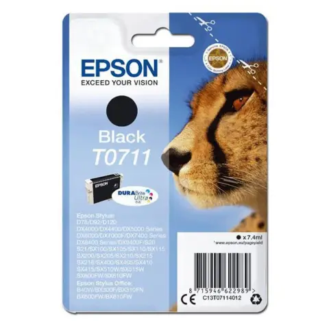 Epson T0711 - Tusz czarny do Epson SX-100, SX-105, SX-110 ...