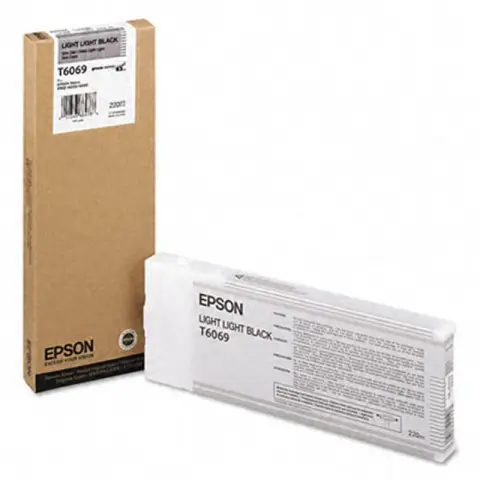 Tusz Epson T6069 Light Light Black Black do drukarek (Oryginalny) [220ml]