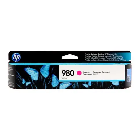 Tusz HP 980 / D8J08A Magenta do drukarek (Oryginalny) [80.5ml]
