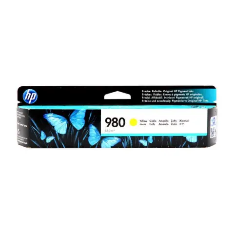 Tusz HP 980 / D8J09A Yellow do drukarek (Oryginalny) [80.5ml]