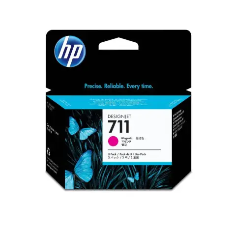 Tusz HP 711 / CZ131A Magenta do drukarek (Oryginalny) [29 ml]