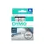 Dymo taśma do drukarek etykiet, D1 40910 czarny/przezroczysty 7m/9mm