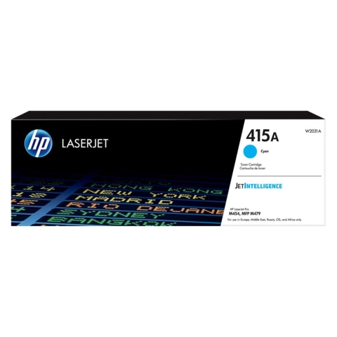 Toner HP 415A / W2031A Cyan do drukarek (Oryginalny) [2.1k]