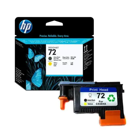 Głowica HP 72 / C9384A Matte Black Yellow do drukarek (Oryginalna)