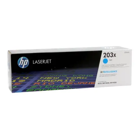 Toner HP CF541X - Toner 203X cyando HP Color LaserJet Pro M254, M280