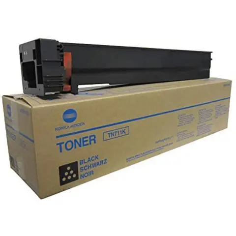 Toner Konica Minolta TN-711 / A3VU150 Black do kopiarek (Oryginalny)