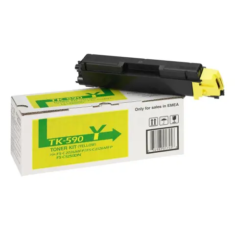 Toner Kyocera TK-590Y Yellow do drukarek (Oryginalny) [5k]