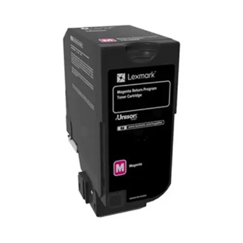 Kaseta z tonerem Lexmark do CX725de | zwrotna | 16 000 str. | MAGENTA-3899908