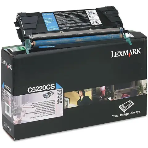 Toner Lexmark C5220CS Cyan do drukarek (Oryginalny)