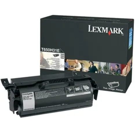 Toner Lexmark T650H31E Black do drukarek (Oryginalny)