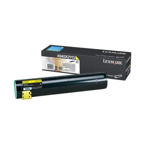 Toner Lexmark X945X2YG Yellow do drukarek (Oryginalny)