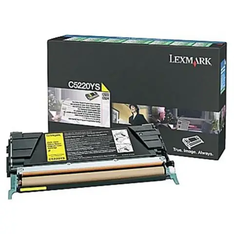 Toner Lexmark C5220YS Yellow do drukarek (Oryginalny)
