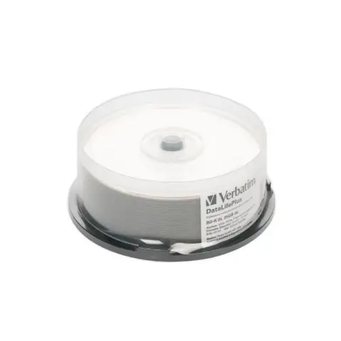 Verbatim BluRay BD-R  | 25 GB | x6 | 25 szt.| WIDE THERMAL PRINTABLE SURFACE-3833272