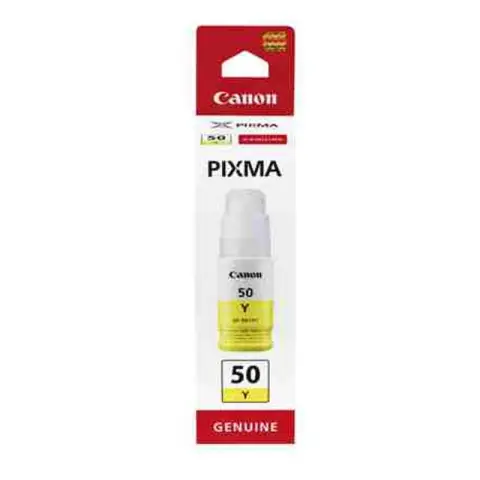 Tusz Canon GI-50 Y do  Pixma G5050/6050 | 7700 str | 9 ml | yellow