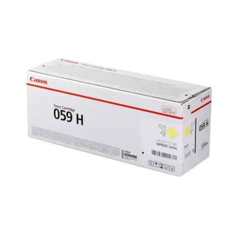 Toner Canon 059HY / CRG-059HY Yellow do drukarek (Oryginalny) [13.5k]