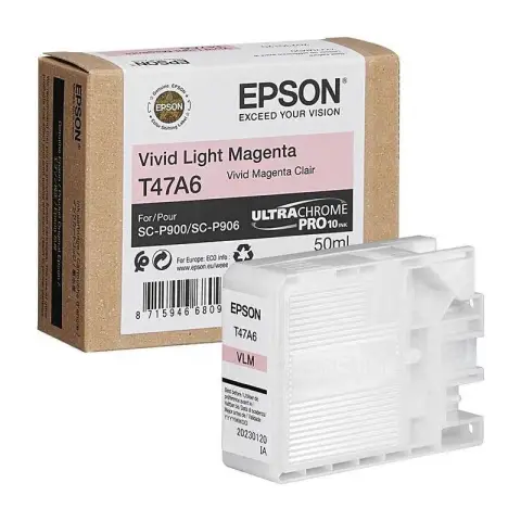 Tusz Epson T47A6 do SC-P900 SureColor | 50 ml | light magenta