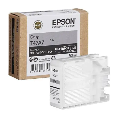 Tusz Epson T47A7 do SC-P900 SureColor | 50 ml | grey