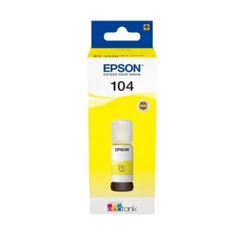 Tusz Epson 104 / T00P4 Yellow do drukarek (Oryginalny) [65ml]