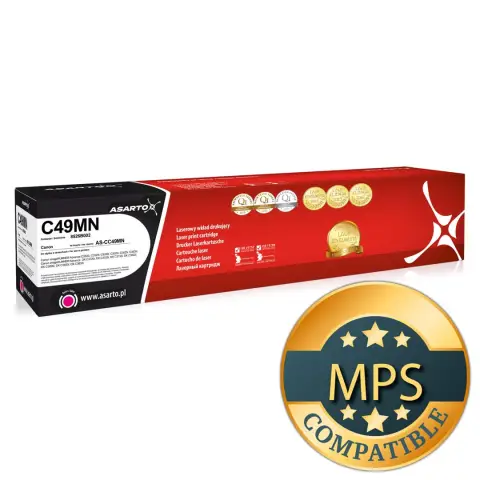 Toner AS-CC49MN Magenta do drukarek Canon (Zamiennik Canon C-EXV49M / 8526B002) [19k]