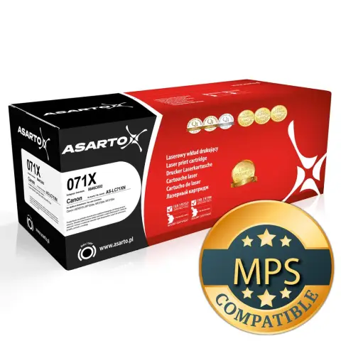 Toner 071H czarny XL do Canon i-SENSYS LBP-122dw, MF-272dw, MF-275-dw - Zamiennik Canon CRG-071H