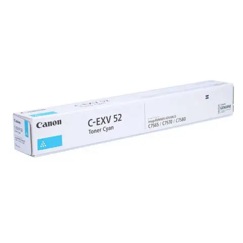 Oryginalny Toner Cyan Canon ADV iR-C7565, iR-C7570, iR-C7580 (C-EXV52C, CEXV52C, 0999C002)