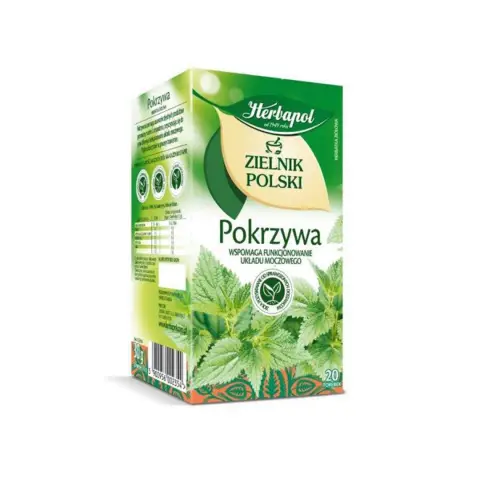 Herbata Herbapol Zielnik Polski | Pokrzywa | 20 szt