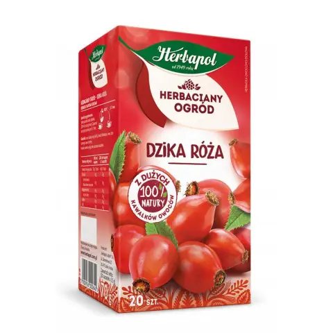Herbata Herbapol Herbaciany Ogród |  Dzika Róża | 20 szt