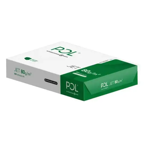Papier ksero POLjet 166 CIE | A4 | 80g | 500 arkuszy | Klasa A-8955985