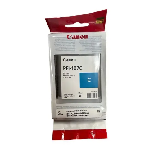 Tusz Canon PFI-107C do  iPF670/680/685/770/780/785 | 130ml | cyan-8956207