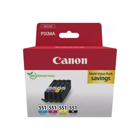 Tusz Canon CLI-551 CMYK | 7ml