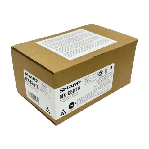 Toner Sharp  MX-C50TB Czarny do drukarek (Oryginalny) [20k]