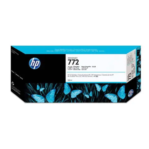 Tusz HP 772 / CN633A Photo Black do drukarek (Oryginalny) [300ml]