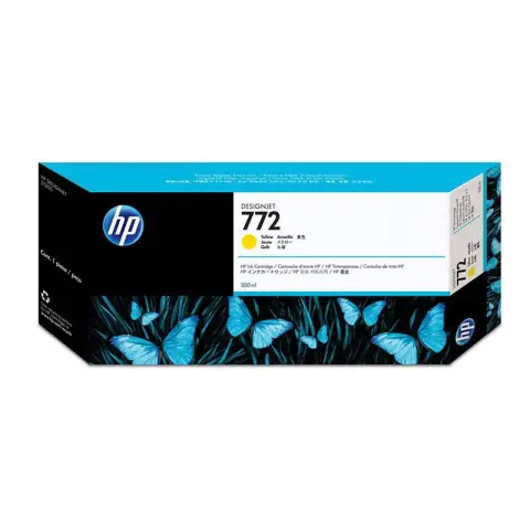 Tusz HP 772 / CN630A Yellow do drukarek (Oryginalny) [300ml]