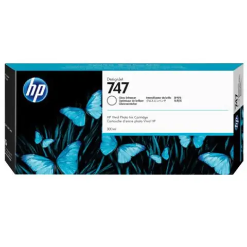 Tusz HP 747 / P2V87A Gloss Enhancer do drukarek (Oryginalny) [300ml]