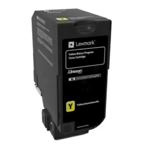 Toner Lexmark 74C2SYE Yellow do drukarek (Oryginalny) [7k]