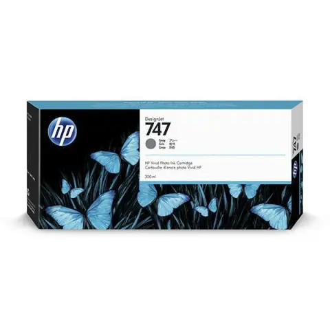 Tusz HP 747 / P2V86A Grey do drukarek (Oryginalny) [300ml]