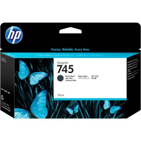 Tusz HP 745 / F9J99A Matt Black do drukarek (Oryginalny) [130ml]