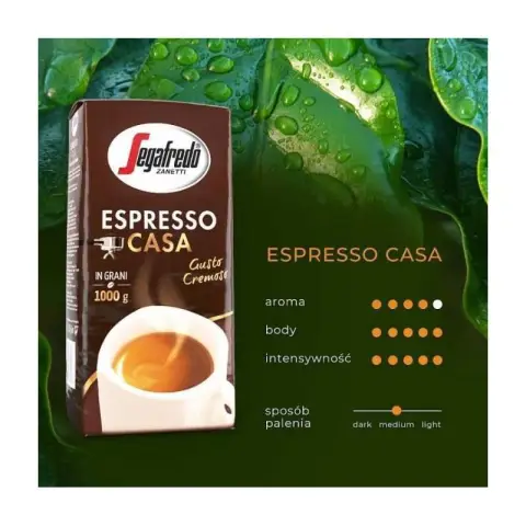 Kawa Segafredo Espresso Casa | 1 kg | Ziarnista-9716006