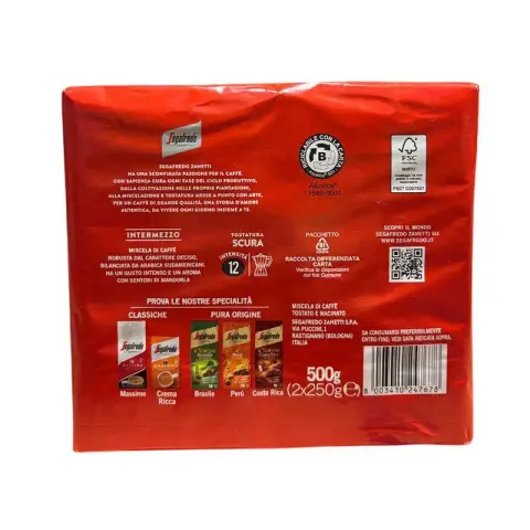 Kawa Segafredo Intermezzo  | 250g | mielona | 2 puszki-9716340