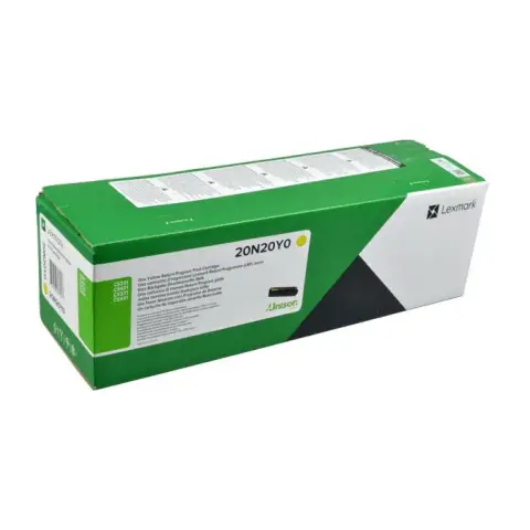 Toner Lexmark 20N20Y0 Yellow do drukarek (Oryginalny) [1.5k]