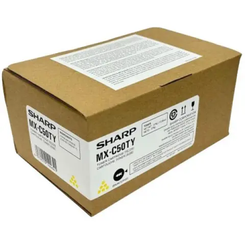 Toner Sharp MX-C50TY Yellow do drukarek (Oryginalny) [13k]